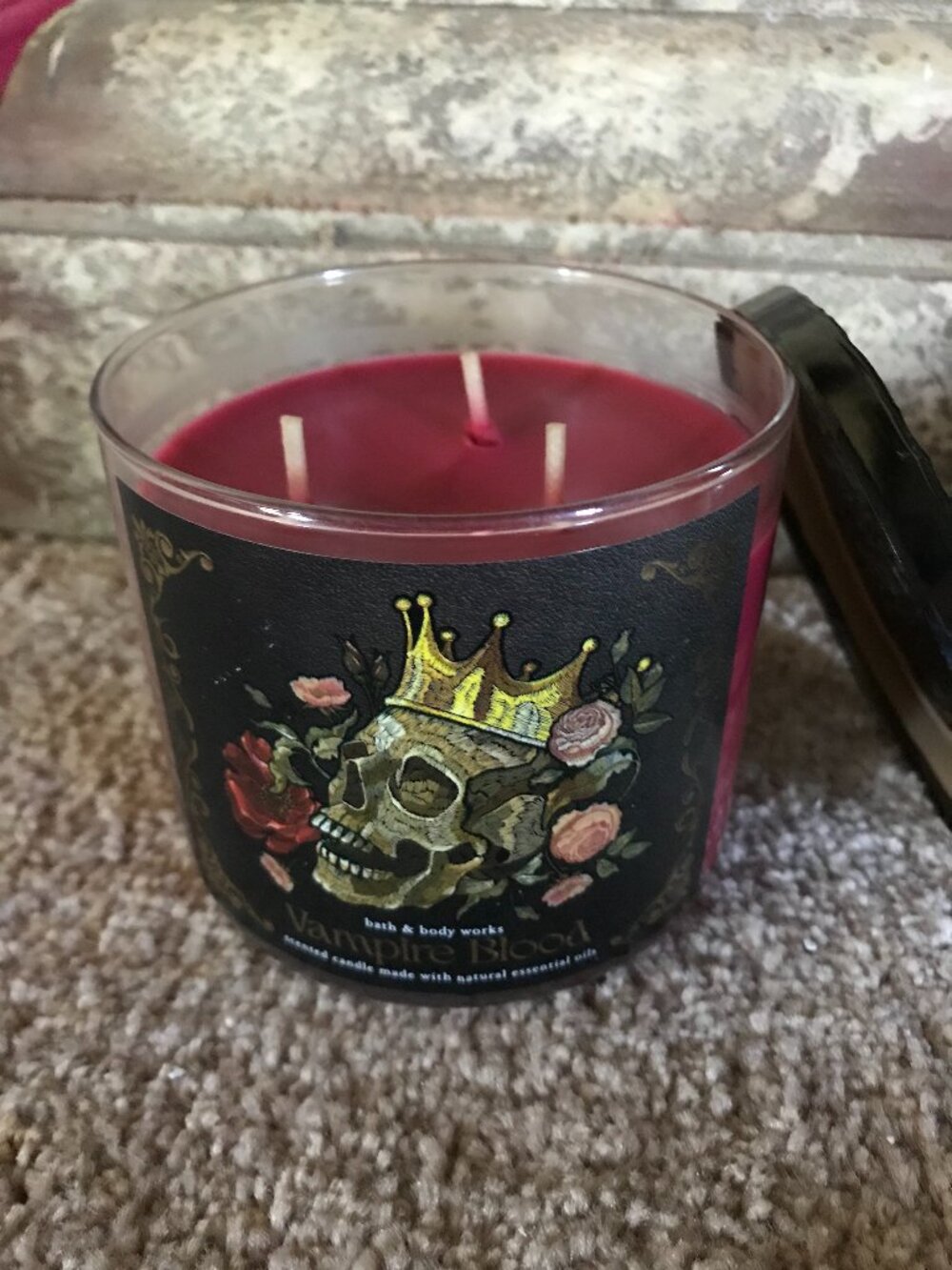 New Bath & Body Works 3 wick candle - Vampire Blood